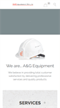 Mobile Screenshot of angequipment.com.sg